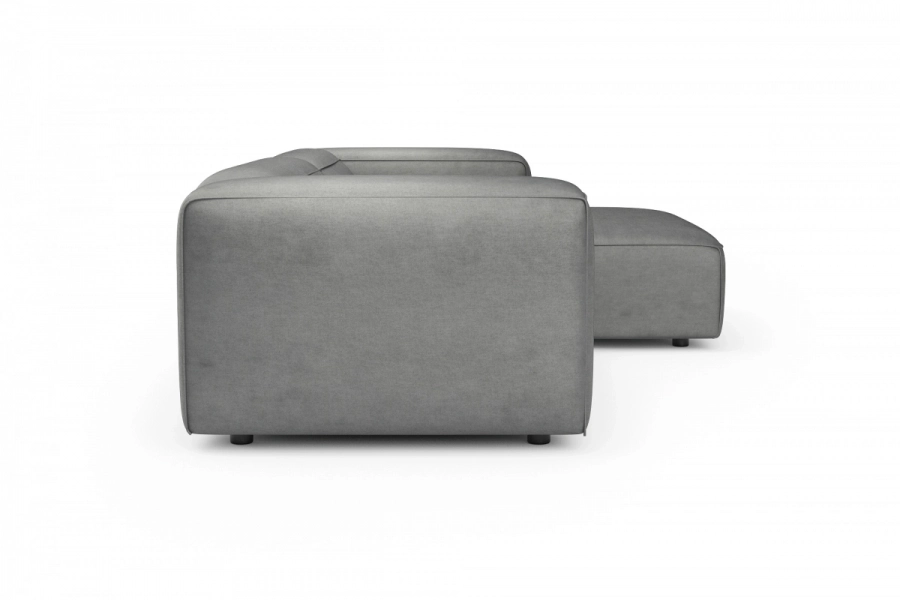 model MODULARIS WB (wysoki bok) - Modularis WB sofa 2-osobowa lewa + longchair prawy (boki wysokie)