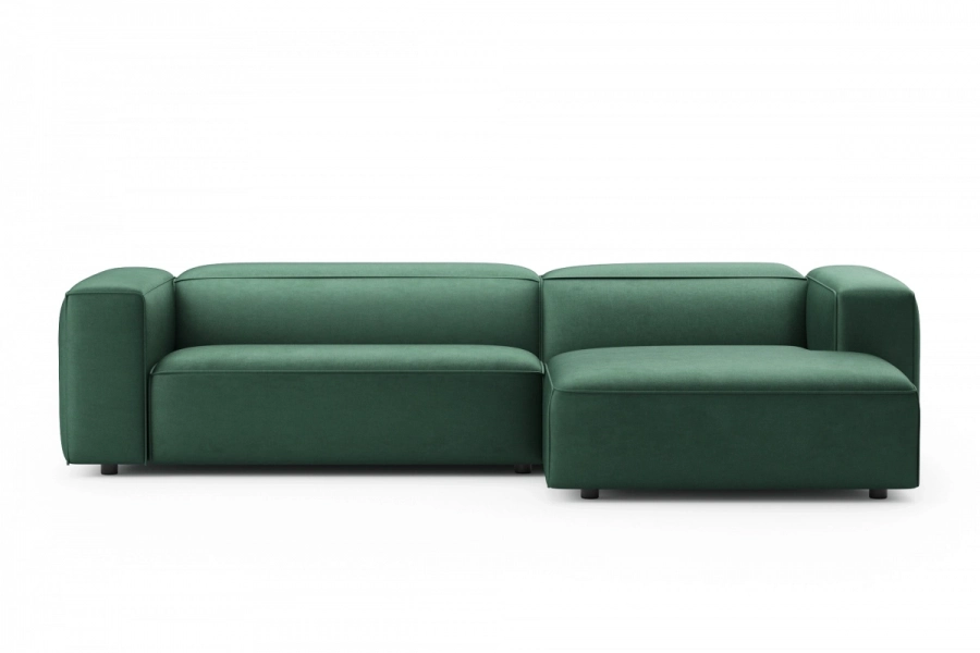 model MODULARIS WB (wysoki bok) - Modularis WB sofa 2-osobowa lewa + longchair prawy (boki wysokie)