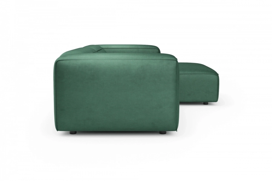 model MODULARIS WB (wysoki bok) - Modularis WB sofa 2-osobowa lewa + longchair prawy (boki wysokie)
