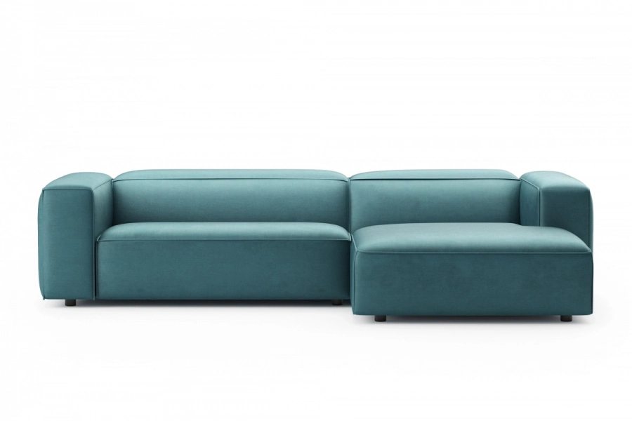 model MODULARIS WB (wysoki bok) - Modularis WB sofa 2-osobowa lewa + longchair prawy (boki wysokie)