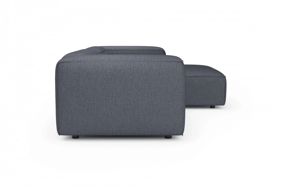 model MODULARIS WB (wysoki bok) - Modularis WB sofa 2-osobowa lewa + longchair prawy (boki wysokie)