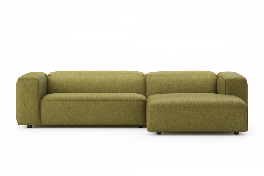 model MODULARIS WB (wysoki bok) - Modularis WB sofa 2-osobowa lewa + longchair prawy (boki wysokie)