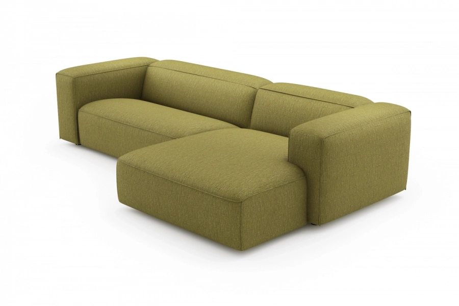 model MODULARIS WB (wysoki bok) - Modularis WB sofa 2-osobowa lewa + longchair prawy (boki wysokie)