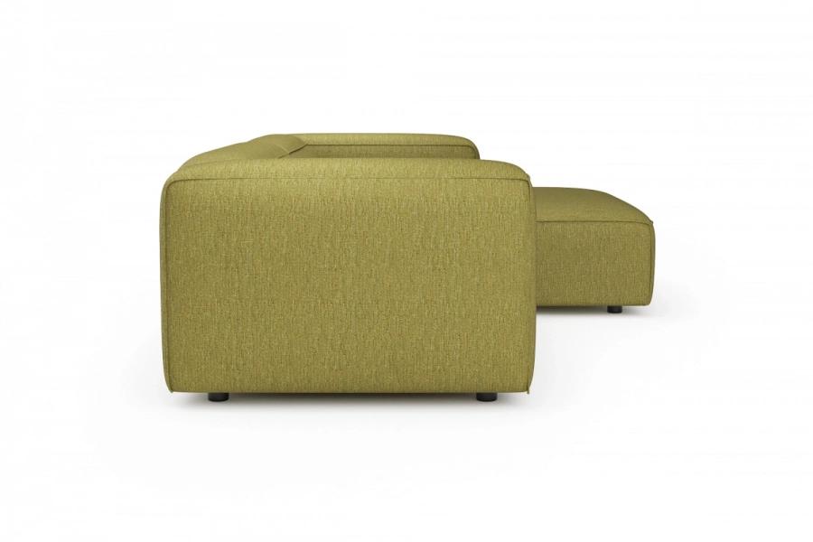 model MODULARIS WB (wysoki bok) - Modularis WB sofa 2-osobowa lewa + longchair prawy (boki wysokie)