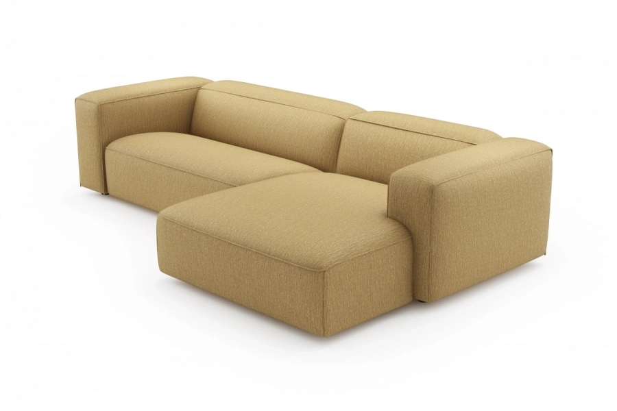 model MODULARIS WB (wysoki bok) - Modularis WB sofa 2-osobowa lewa + longchair prawy (boki wysokie)