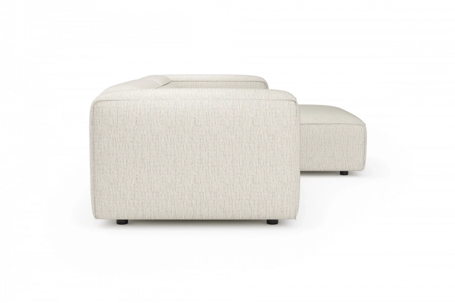 model MODULARIS WB (wysoki bok) - Modularis WB sofa 2-osobowa lewa + longchair prawy (boki wysokie)