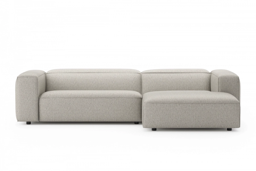 model MODULARIS WB (wysoki bok) - Modularis WB sofa 2-osobowa lewa + longchair prawy (boki wysokie)
