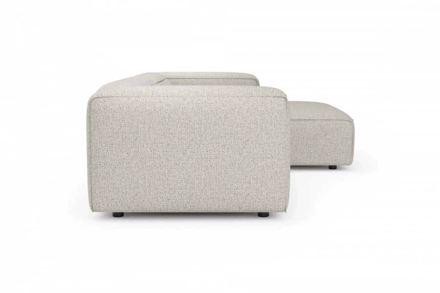 model MODULARIS WB (wysoki bok) - Modularis WB sofa 2-osobowa lewa + longchair prawy (boki wysokie)
