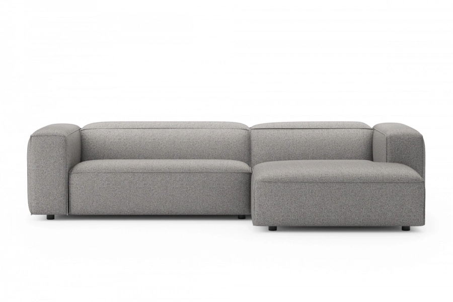 model MODULARIS WB (wysoki bok) - Modularis WB sofa 2-osobowa lewa + longchair prawy (boki wysokie)