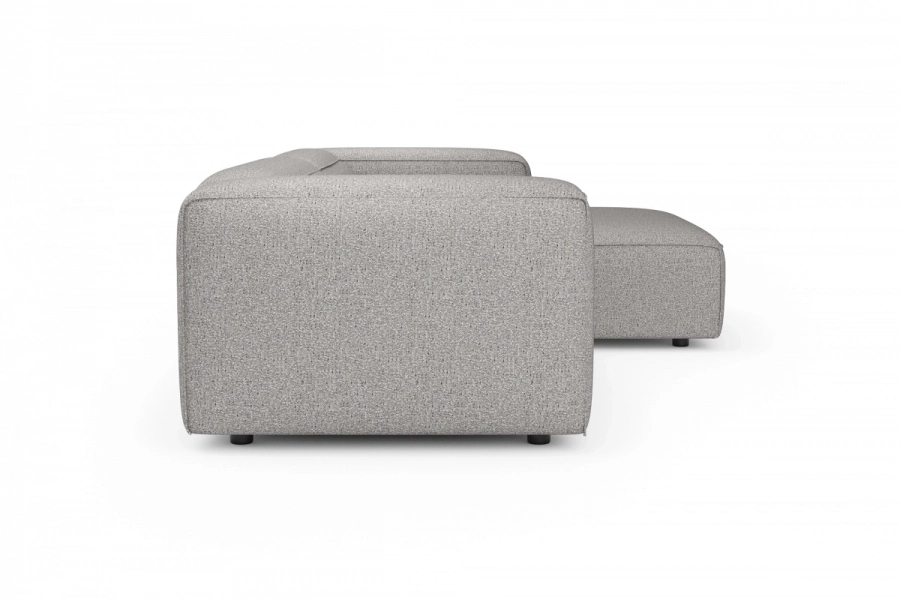 model MODULARIS WB (wysoki bok) - Modularis WB sofa 2-osobowa lewa + longchair prawy (boki wysokie)