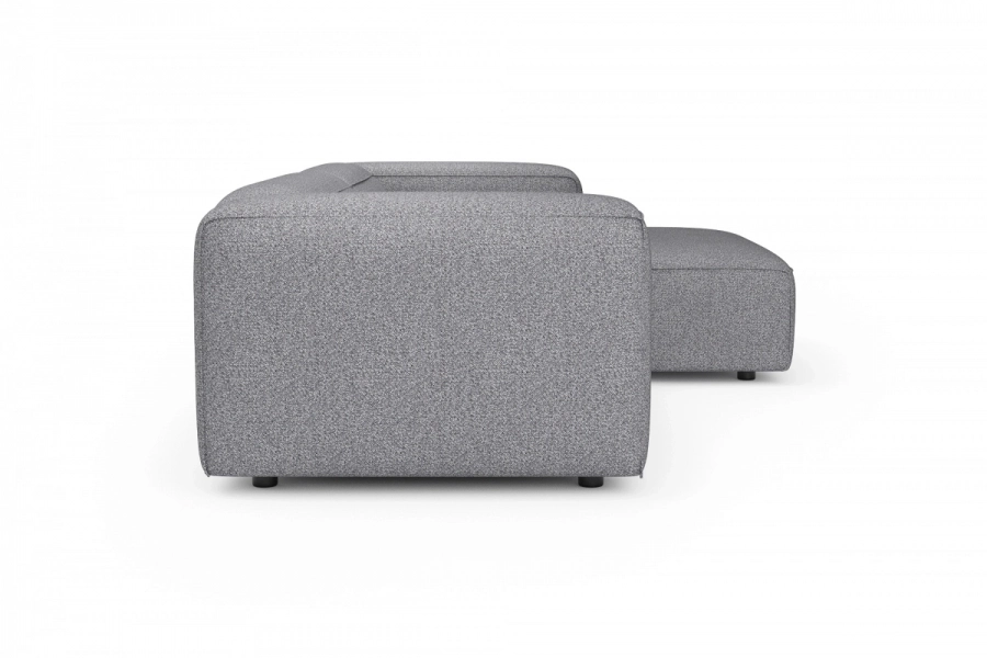 model MODULARIS WB (wysoki bok) - Modularis WB sofa 2-osobowa lewa + longchair prawy (boki wysokie)