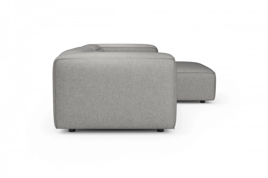 model MODULARIS WB (wysoki bok) - Modularis WB sofa 2-osobowa lewa + longchair prawy (boki wysokie)