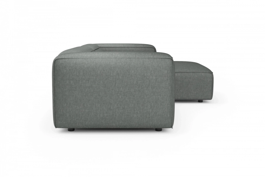 model MODULARIS WB (wysoki bok) - Modularis WB sofa 2-osobowa lewa + longchair prawy (boki wysokie)