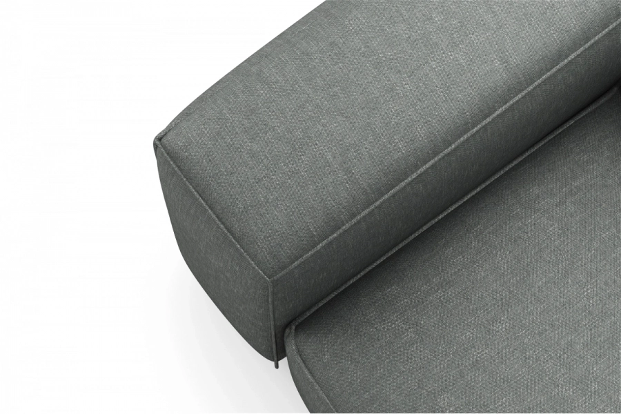 model MODULARIS WB (wysoki bok) - Modularis WB sofa 2-osobowa lewa + longchair prawy (boki wysokie)