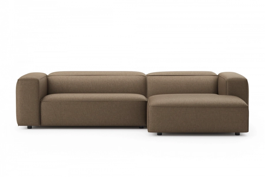 model MODULARIS WB (wysoki bok) - Modularis WB sofa 2-osobowa lewa + longchair prawy (boki wysokie)