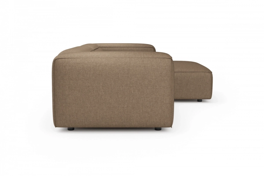 model MODULARIS WB (wysoki bok) - Modularis WB sofa 2-osobowa lewa + longchair prawy (boki wysokie)