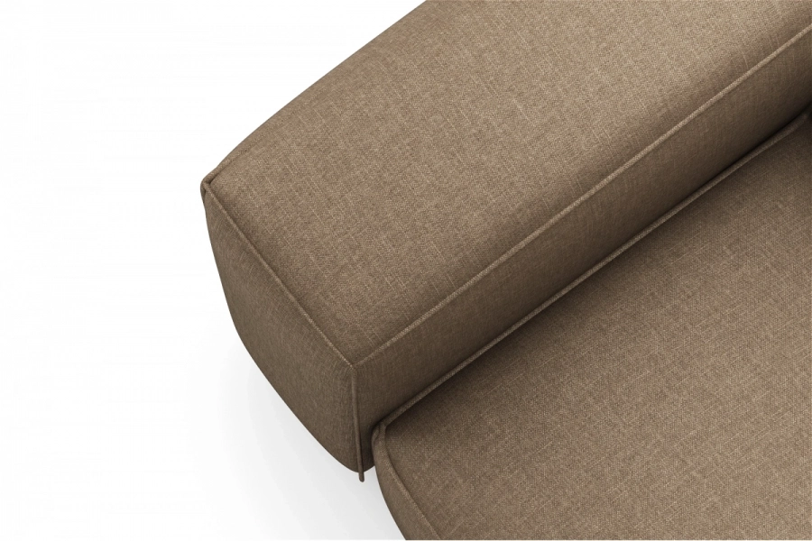 model MODULARIS WB (wysoki bok) - Modularis WB sofa 2-osobowa lewa + longchair prawy (boki wysokie)