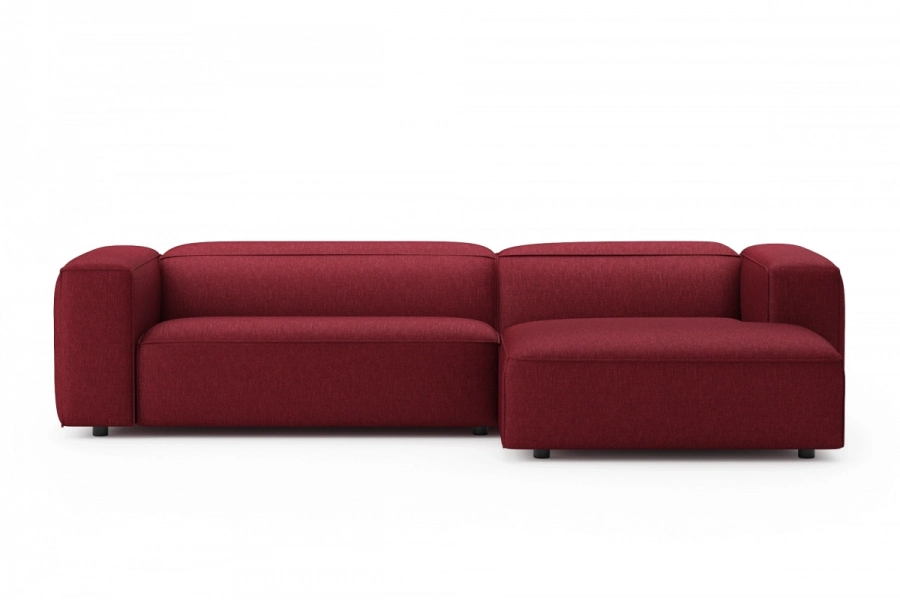 model MODULARIS WB (wysoki bok) - Modularis WB sofa 2-osobowa lewa + longchair prawy (boki wysokie)