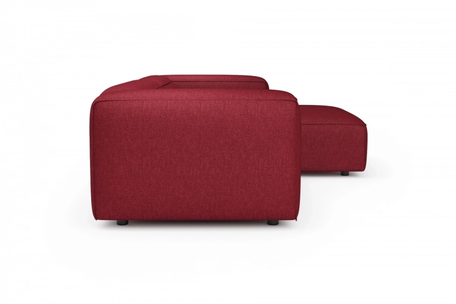model MODULARIS WB (wysoki bok) - Modularis WB sofa 2-osobowa lewa + longchair prawy (boki wysokie)