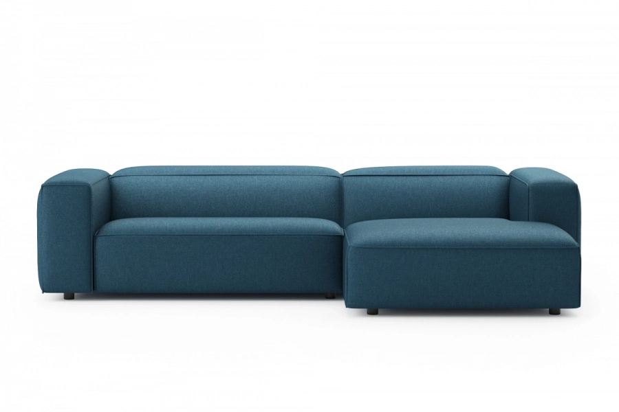 model MODULARIS WB (wysoki bok) - Modularis WB sofa 2-osobowa lewa + longchair prawy (boki wysokie)