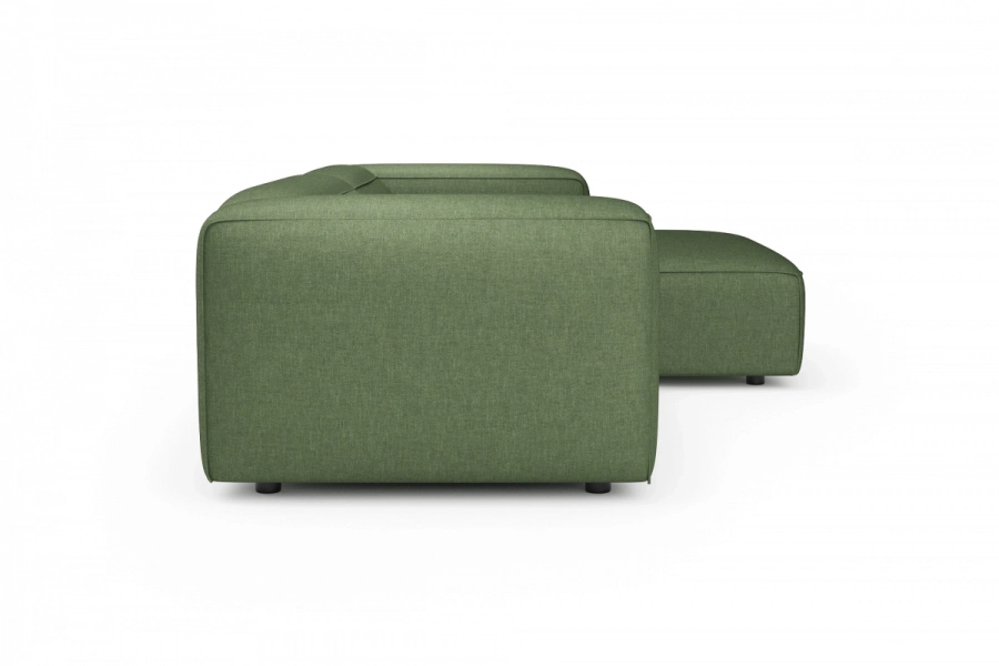 model MODULARIS WB (wysoki bok) - Modularis WB sofa 2-osobowa lewa + longchair prawy (boki wysokie)