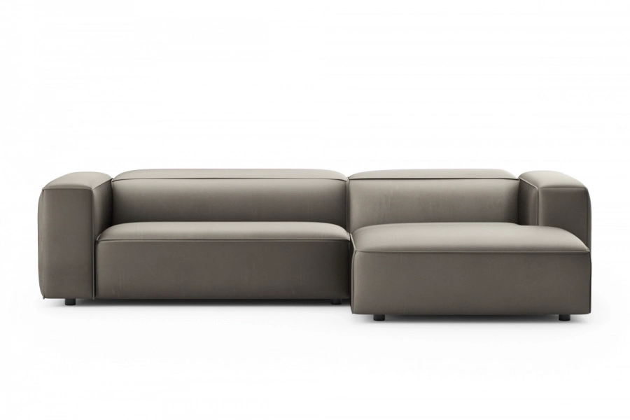 model MODULARIS WB (wysoki bok) - Modularis WB sofa 2-osobowa lewa + longchair prawy (boki wysokie)