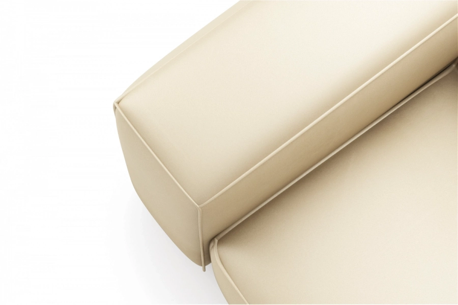 model MODULARIS WB (wysoki bok) - Modularis WB sofa 2-osobowa lewa + longchair prawy (boki wysokie)