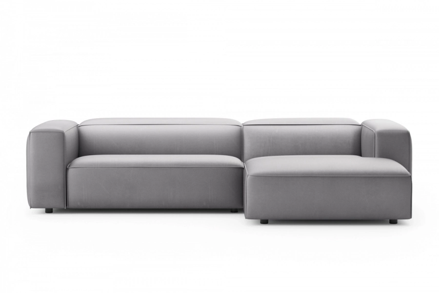 model MODULARIS WB (wysoki bok) - Modularis WB sofa 2-osobowa lewa + longchair prawy (boki wysokie)