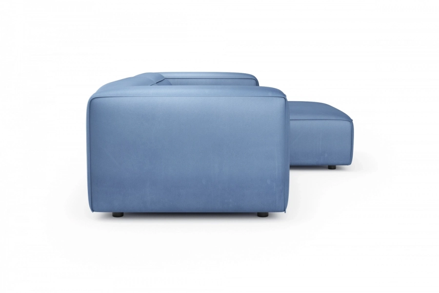 model MODULARIS WB (wysoki bok) - Modularis WB sofa 2-osobowa lewa + longchair prawy (boki wysokie)