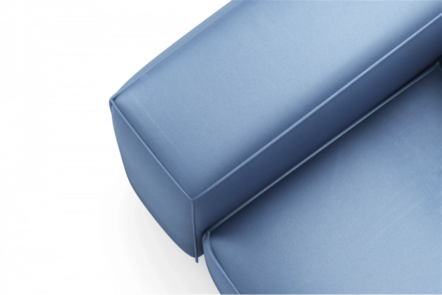 model MODULARIS WB (wysoki bok) - Modularis WB sofa 2-osobowa lewa + longchair prawy (boki wysokie)
