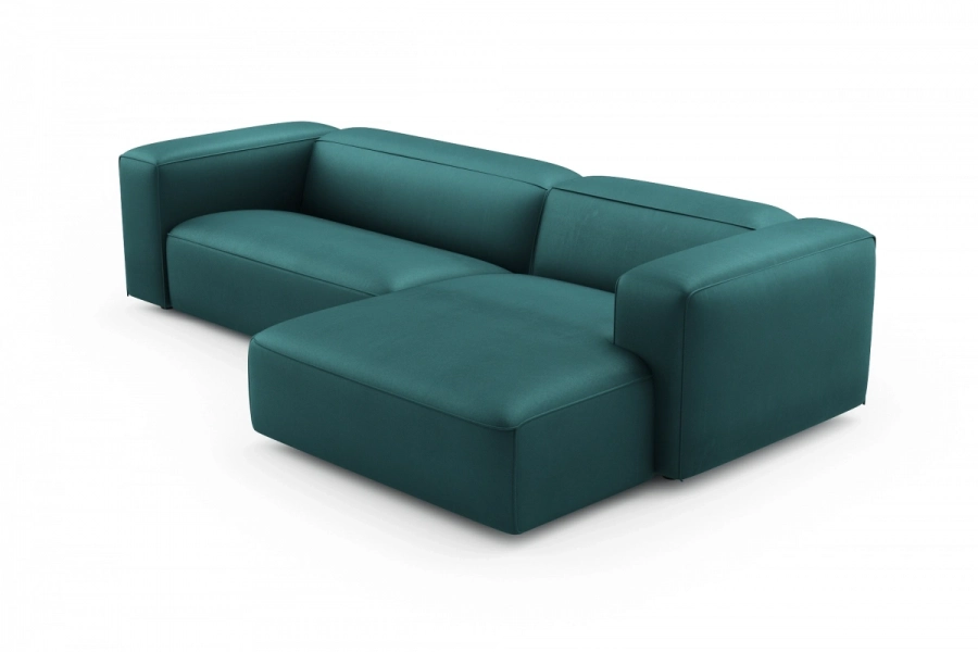model MODULARIS WB (wysoki bok) - Modularis WB sofa 2-osobowa lewa + longchair prawy (boki wysokie)