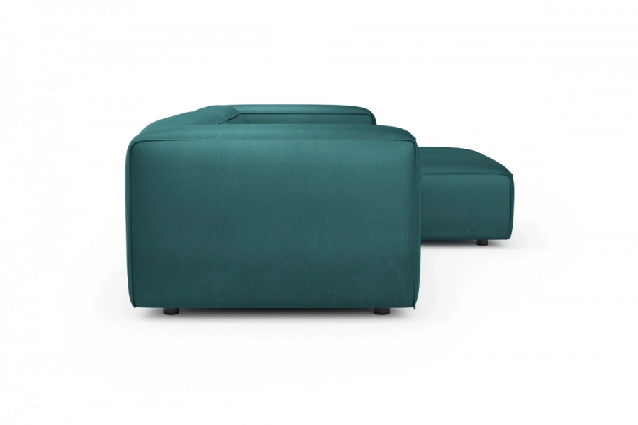 model MODULARIS WB (wysoki bok) - Modularis WB sofa 2-osobowa lewa + longchair prawy (boki wysokie)