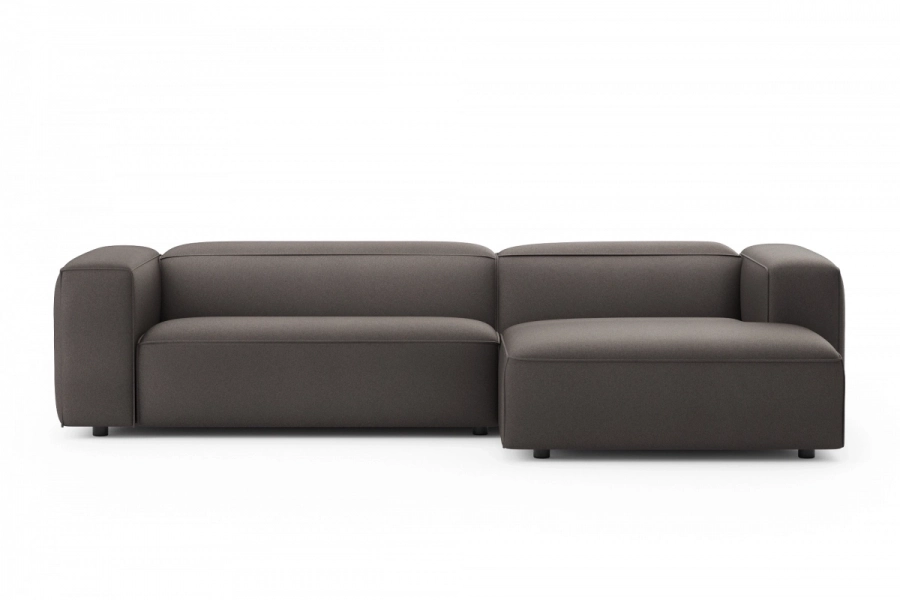 model MODULARIS WB (wysoki bok) - Modularis WB sofa 2-osobowa lewa + longchair prawy (boki wysokie)