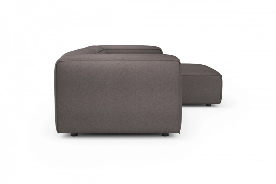 model MODULARIS WB (wysoki bok) - Modularis WB sofa 2-osobowa lewa + longchair prawy (boki wysokie)