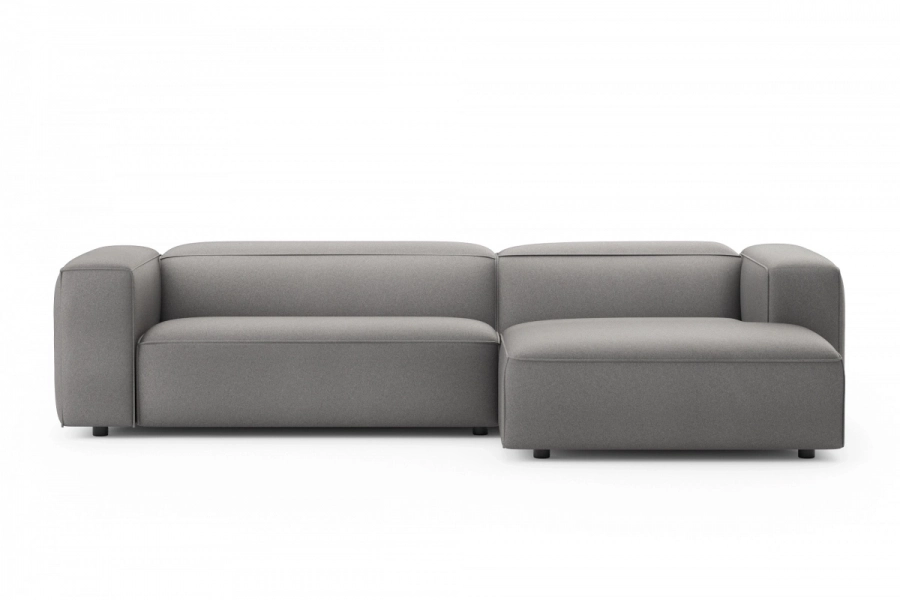 model MODULARIS WB (wysoki bok) - Modularis WB sofa 2-osobowa lewa + longchair prawy (boki wysokie)