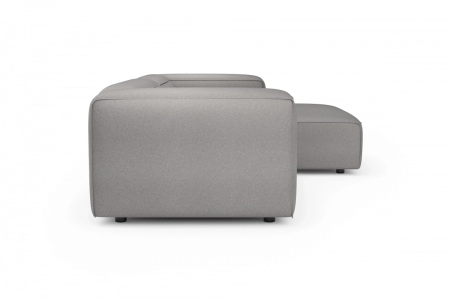 model MODULARIS WB (wysoki bok) - Modularis WB sofa 2-osobowa lewa + longchair prawy (boki wysokie)