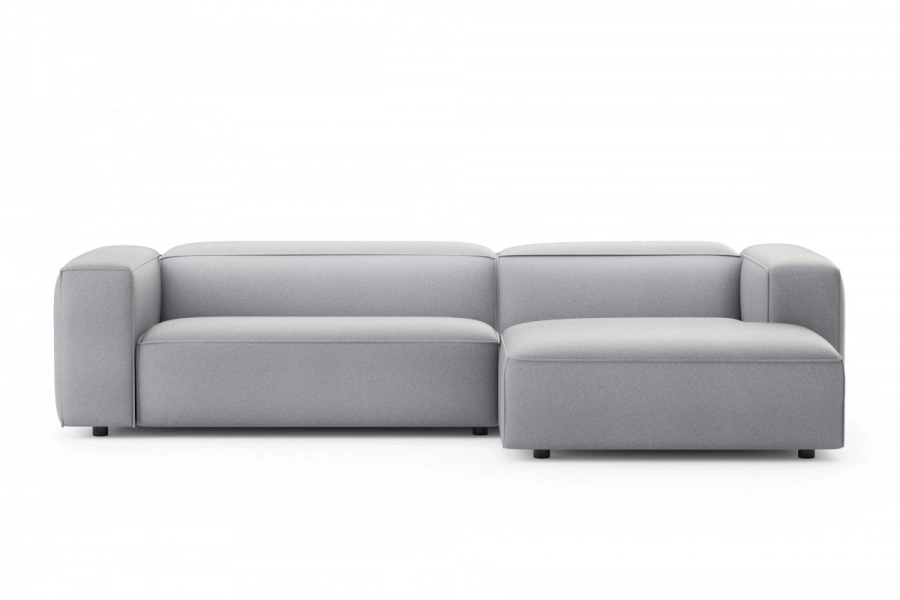 model MODULARIS WB (wysoki bok) - Modularis WB sofa 2-osobowa lewa + longchair prawy (boki wysokie)