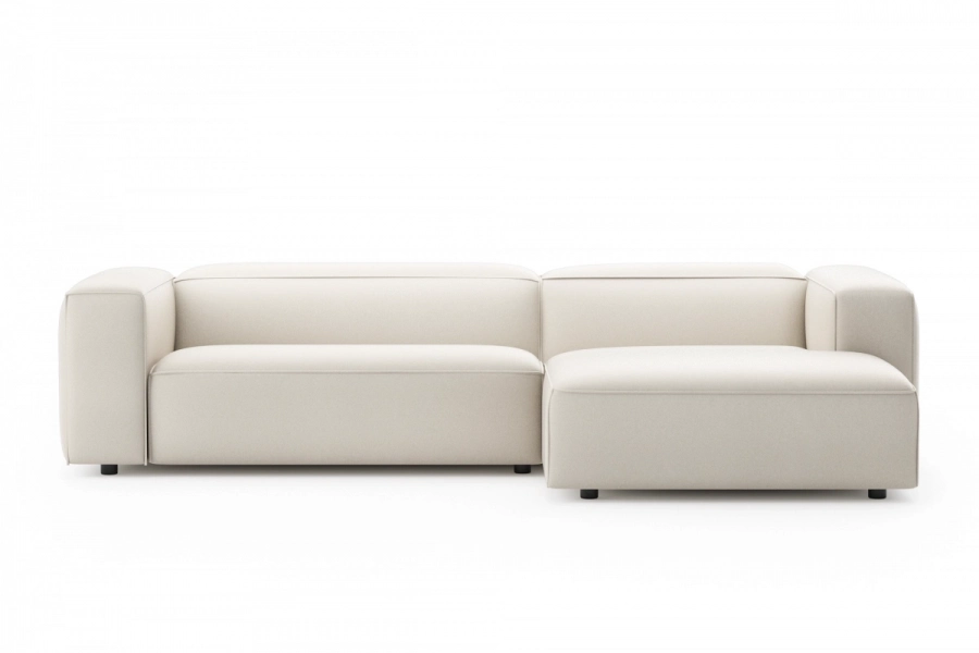 model MODULARIS WB (wysoki bok) - Modularis WB sofa 2-osobowa lewa + longchair prawy (boki wysokie)
