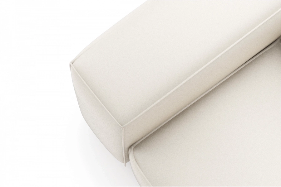 model MODULARIS WB (wysoki bok) - Modularis WB sofa 2-osobowa lewa + longchair prawy (boki wysokie)