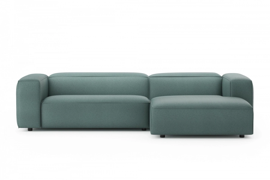 model MODULARIS WB (wysoki bok) - Modularis WB sofa 2-osobowa lewa + longchair prawy (boki wysokie)