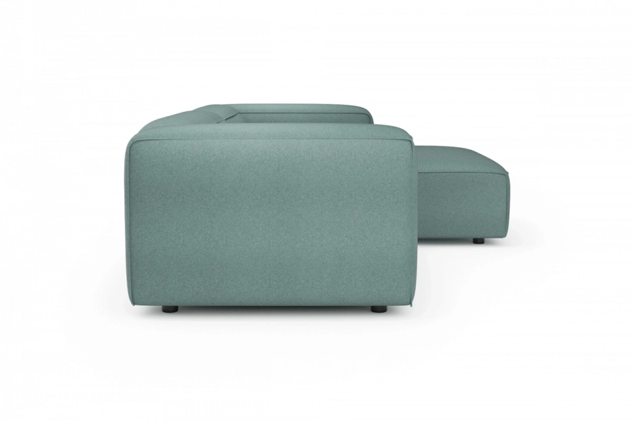 model MODULARIS WB (wysoki bok) - Modularis WB sofa 2-osobowa lewa + longchair prawy (boki wysokie)
