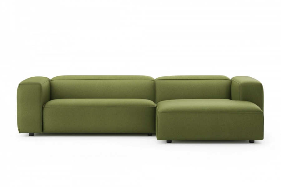 model MODULARIS WB (wysoki bok) - Modularis WB sofa 2-osobowa lewa + longchair prawy (boki wysokie)