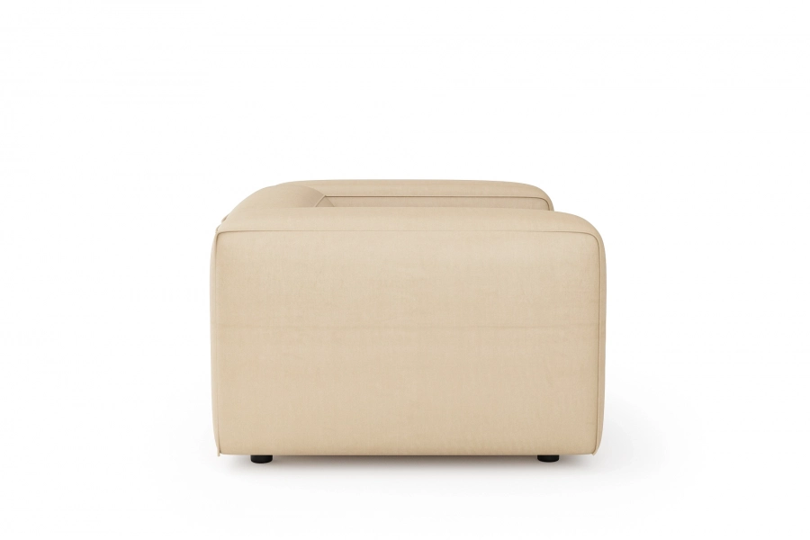 model MODULARIS WB (wysoki bok) - Modularis sofa 1,5-osobowa (love seat) z bokami wysokimi
