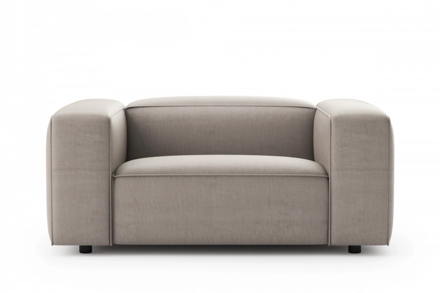 model MODULARIS WB (wysoki bok) - Modularis sofa 1,5-osobowa (love seat) z bokami wysokimi