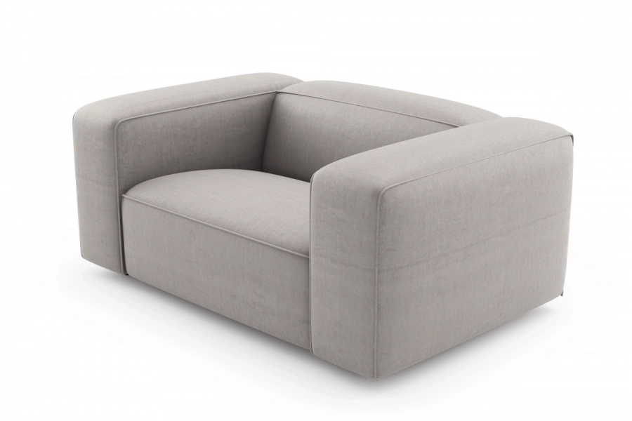 model MODULARIS WB (wysoki bok) - Modularis sofa 1,5-osobowa (love seat) z bokami wysokimi