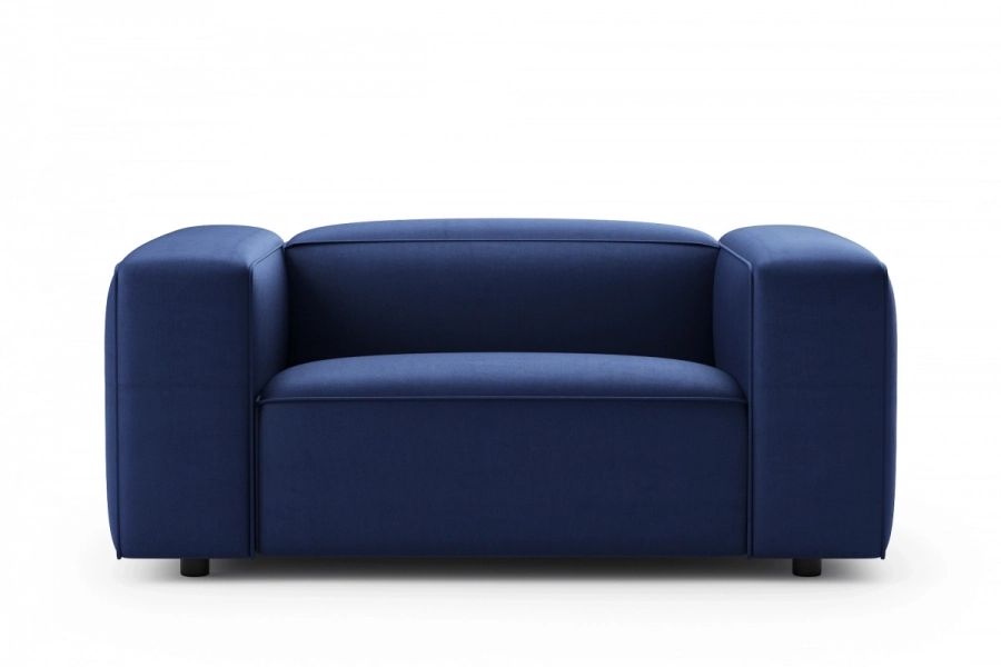 model MODULARIS WB (wysoki bok) - Modularis sofa 1,5-osobowa (love seat) z bokami wysokimi