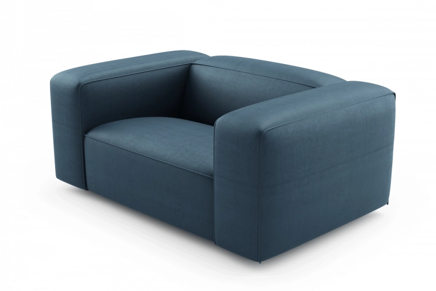 model MODULARIS WB (wysoki bok) - Modularis sofa 1,5-osobowa (love seat) z bokami wysokimi