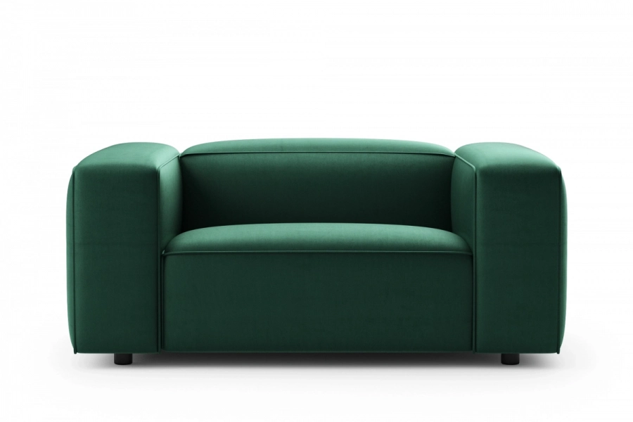 model MODULARIS WB (wysoki bok) - Modularis sofa 1,5-osobowa (love seat) z bokami wysokimi