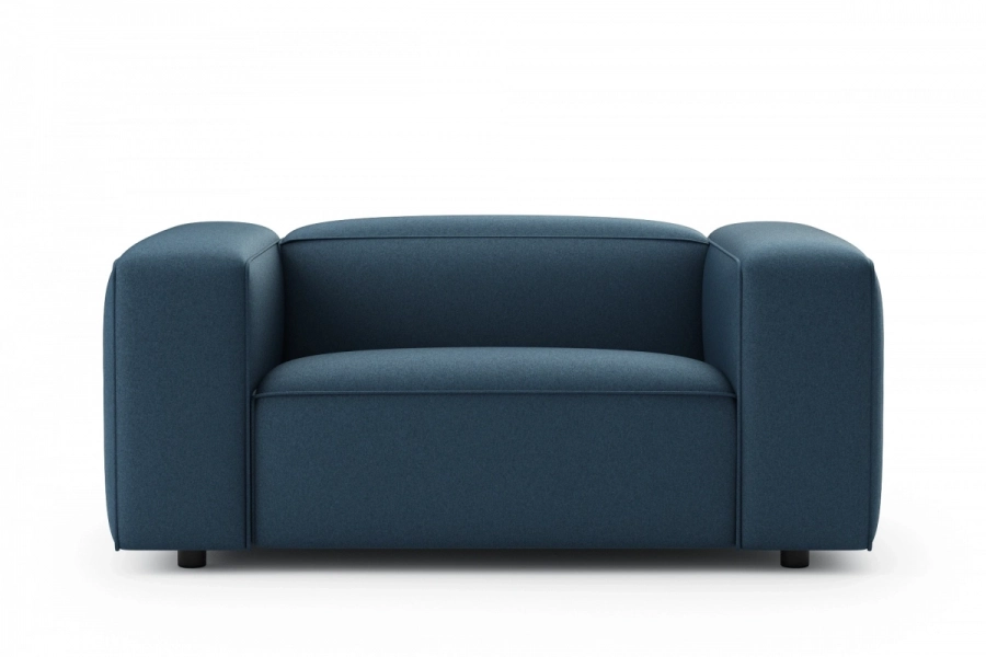 model MODULARIS WB (wysoki bok) - Modularis sofa 1,5-osobowa (love seat) z bokami wysokimi