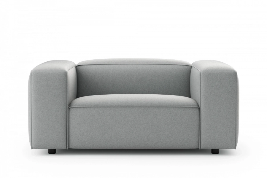 model MODULARIS WB (wysoki bok) - Modularis sofa 1,5-osobowa (love seat) z bokami wysokimi